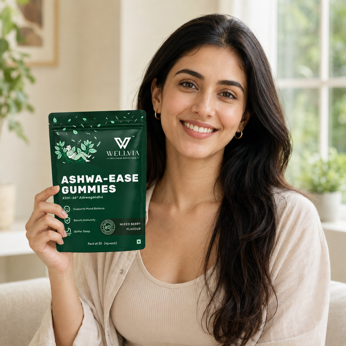 Ashwa Ease Gummies - Shopwellvia